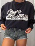 Uconn Embroidery Crewneck