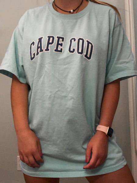 Teal Cape Cod Tee