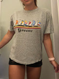 Greece Sailboat Graphic Tee