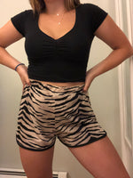 Animal Print Lounge Shorts